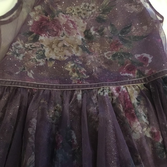 Zunie Girls Fit and Flare Floral Dress - Picture 2 of 4